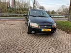 Daewoo( chevrolet kalos)Zwart Automaat met 1 jaar APK, Zwart, 93 pk, 1000 kg, Geïmporteerd