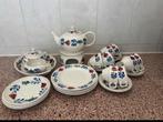 Boerenbont servies ( hele set ) porto 0.99, Antiek en Kunst, Antiek | Servies compleet, Ophalen of Verzenden