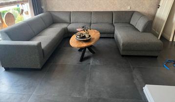 Grote U-bank met Lounge 350cm breed beschikbaar voor biedingen