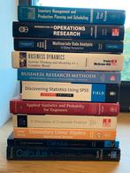 Studieboeken wiskunde / technische bedrijfskunde, Boeken, Studieboeken en Cursussen, Ophalen, Beta, Zo goed als nieuw, WO