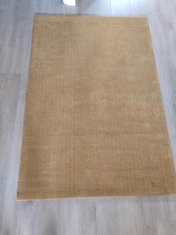 Ikea Langsted oker geel kleed 133x195 cm beschikbaar voor biedingen