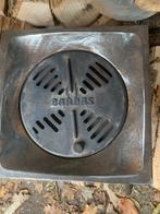 Gietijzeren ASROOSTER met Kom voor BARBAS Houtkachel, Huis en Inrichting, Kachels, Ophalen of Verzenden, Gebruikt, Hout, Houtkachel
