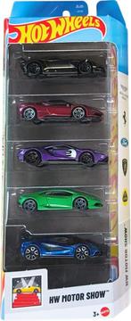 2025 Hot Wheels 5-Pack HW Motor Show, Ophalen of Verzenden, Nieuw