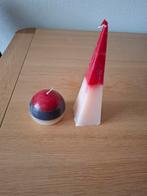 2 mooie kaarsen, Huis en Inrichting, Woonaccessoires | Kandelaars en Kaarsen, Overige materialen, Nieuw, Ophalen of Verzenden