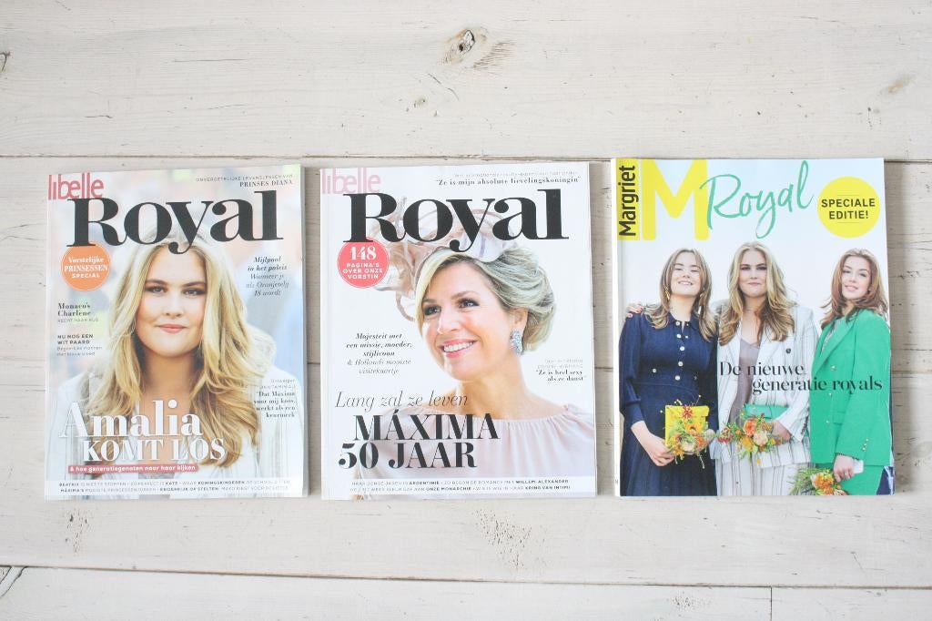 3x Libelle en Margriet Royal uit 2021 en 2022, nieuw, Verzenden, Nieuw, Nederland, Tijdschrift of Boek