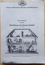 Bouwtekening poppenhuis 1. 21 pagina's A4., Ophalen of Verzenden, Zo goed als nieuw