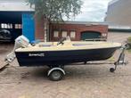 NICKY 420 + 8 PK HONDA + TRAILER, Ophalen, Tot 10 pk, Zo goed als nieuw, 3 tot 6 meter