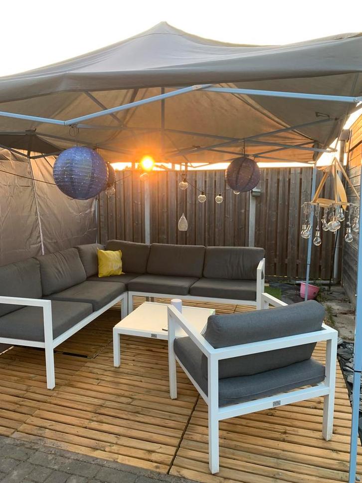 Opknapperje loungeset, Tuin en Terras, Tuinsets en Loungesets, Gebruikt, Ophalen