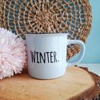 Gusta 'Winter', grote keramieken mok, Huis en Inrichting, Keuken | Servies, Keramiek, Nieuw, Ophalen of Verzenden, Overige stijlen