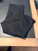 Zwarte damesbroek jeans maat 50 capri lengte, Ophalen of Verzenden, Zo goed als nieuw, Maat 48/50 (M), Zwart