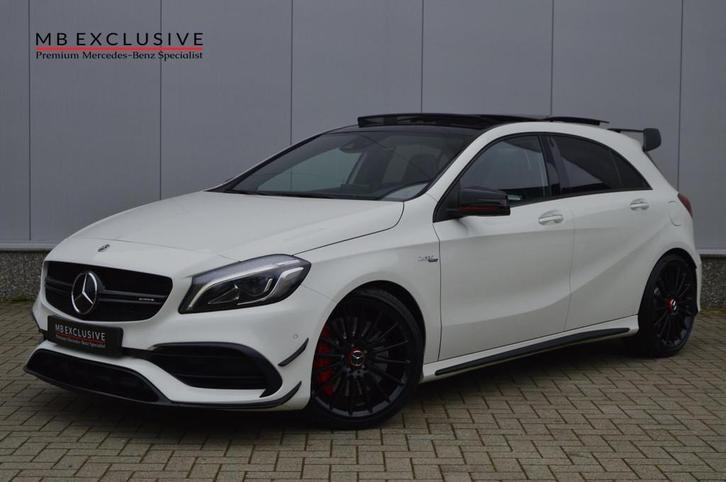 Mercedes-Benz A-klasse 45 AMG Aero Night Edition1 381pk, Auto's, Mercedes-Benz, Bedrijf, Te koop, A-Klasse, 4x4, ABS, Achteruitrijcamera