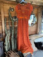 Mooie Boho jurk, Ibiza stijl, maat M, zijde, Kleding | Dames, Maat 38/40 (M), Oranje, Ophalen of Verzenden, Zo goed als nieuw