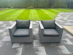 Loungeset - Wicker - Gebruikt, Tuin en Terras, Ophalen, Gebruikt, Wicker