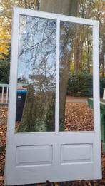 2 Meranti Deurpanelen, Doe-het-zelf en Verbouw, Deuren en Horren, Ophalen, Gebruikt, Overige typen, Glas