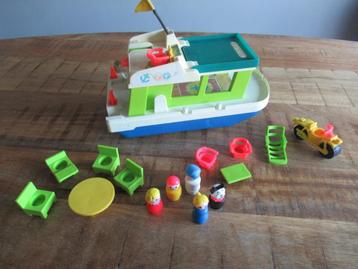 Fisher Price 985 Vintage Play Family house Boat boot 1972  beschikbaar voor biedingen