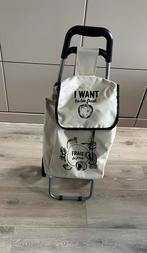 te koop: Boodschappenwagen, Sieraden, Tassen en Uiterlijk, Tassen | Reistassen en Weekendtassen, Ophalen, Nieuw, 30 cm of meer