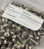 100 stuks M4 10mm inbus-bouten inbusbouten rvs schroeven, Doe-het-zelf en Verbouw, IJzerwaren en Bevestigingsmiddelen, Nieuw, Ophalen of Verzenden