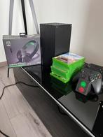 Xbox Series x inclusief 9 spellen + headset (nieuw), Spelcomputers en Games, Spelcomputers | Xbox One, Met 1 controller, Ophalen of Verzenden