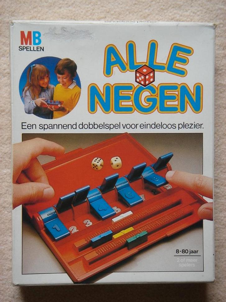 LEUK: Alle Negen Reisspel, Hobby en Vrije tijd, Gezelschapsspellen | Bordspellen, Gebruikt, Een of twee spelers, Drie of vier spelers