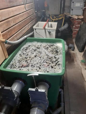 Bewegendbed filter 300 liter. beschikbaar voor biedingen