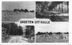 Groeten uit Halle., Verzamelen, Ansichtkaarten | Nederland, Ophalen of Verzenden, 1940 tot 1960, Gelopen, Gelderland