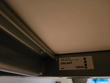 zgan Wit Ikea bureau Galant 160x80 - afbeelding 3