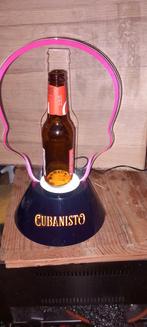 Cubanisto bier reclame verlichting, Ophalen of Verzenden, Nieuw, Reclamebord, Plaat of Schild, Overige merken
