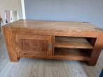 Teak houten TV meubel - 112x50x48 cm, Ophalen, Gebruikt, 100 tot 150 cm, Teakhout