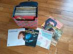 Vintage platenkoffer met circa 40 singles, Cd's en Dvd's, Vinyl Singles, Gebruikt, Ophalen of Verzenden, Klassiek