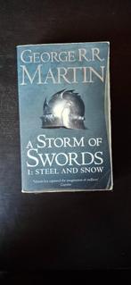 A storm of swords 1: steel and snow, Ophalen of Verzenden, Gelezen, George R.R. Martin