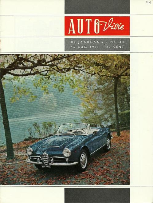 Autovisie roadtest Alfa Romeo Giulia Spider, Boeken, Auto's | Folders en Tijdschriften, Gelezen, Alfa Romeo, Ophalen of Verzenden