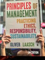 principles of management practicing ethics, responsibility,, Oliver Laasch, Beta, Ophalen of Verzenden, Zo goed als nieuw