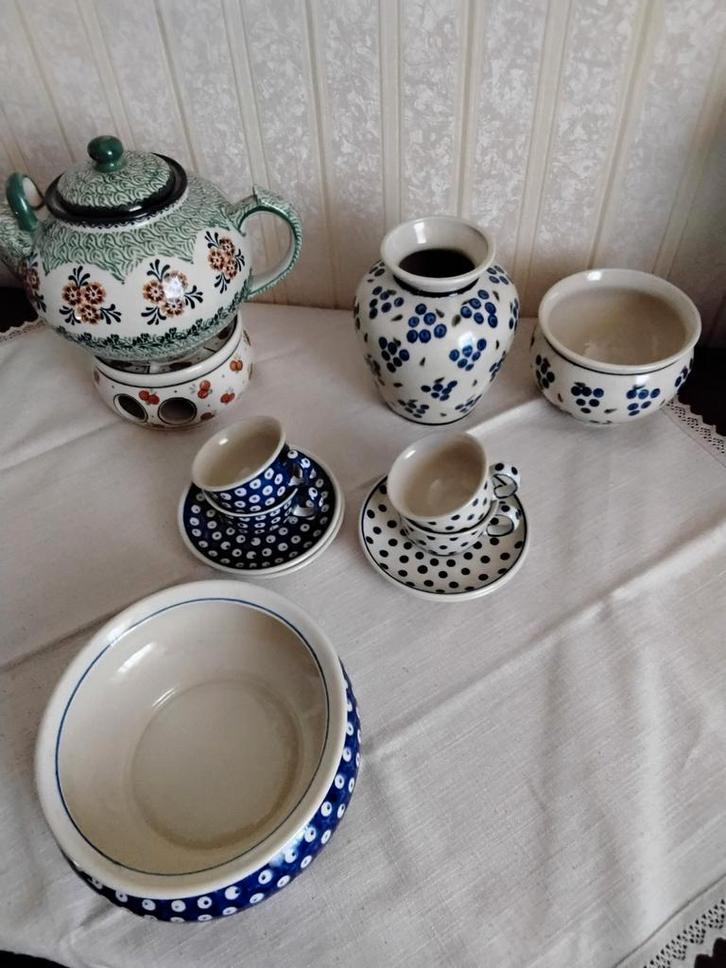 BUNZLAU servies onderdelen., Antiek en Kunst, Antiek | Servies compleet, Ophalen of Verzenden