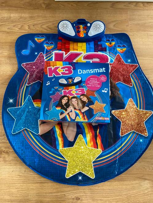 K3 dansmat, Kinderen en Baby's, Speelgoed | Kinderpuzzels, Zo goed als nieuw, Meer dan 50 stukjes, Ophalen of Verzenden