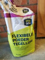 Tegellijm Pro One / flexibel poeder tegellijm, Doe-het-zelf en Verbouw, Metselstenen, Ophalen, Zo goed als nieuw, Overige typen