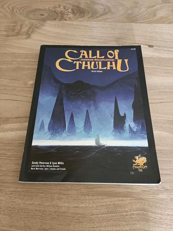 Call of Cthulhu RPG - 6th Editie - Horror Roleplaying beschikbaar voor biedingen