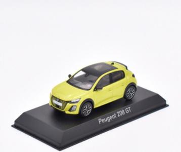 Peugeot 208 GT 2024 Agueda Geel Schaal 1/43 Norev 472840 beschikbaar voor biedingen