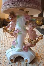 Vintage lampje met cherubijnen / engelen, Antiek en Kunst, Ophalen of Verzenden