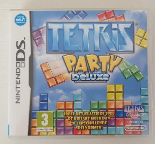 Nintendo DS Tetris Party Deluxe (case only), Spelcomputers en Games, Games | Nintendo DS, Zo goed als nieuw, Puzzel en Educatief