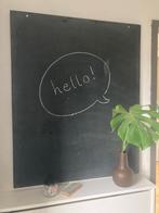 vintage schoolbord / krijtbord met krijtjes en borstel, Diversen, Schoolborden, Ophalen, Gebruikt, Krijtbord