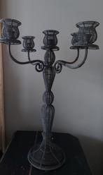 Kandelaar groot model 5 brand punten, Antiek en Kunst, Ophalen of Verzenden