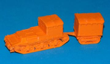 Franse Lorraine transporter met aanhanger - gesloten - 3D beschikbaar voor biedingen