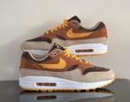 Nike Air Max 1 PRM Duck Pecan Yellow maat 42,5 & 47,5, Kleding | Heren, Ophalen of Verzenden, Zo goed als nieuw, Overige kleuren