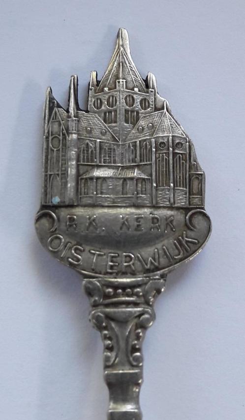 Lepeltje Oisterwijk - RK Kerk, Verzamelen, Porselein, Kristal en Bestek, Gebruikt, Bestek, Metaal, Verzenden