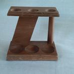 Vintage houten standaard voor 3 tabakspijpen  Fairfax U.S.A., Ophalen, Gebruikt
