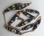 Ercole Moretti Millefiori kralen ketting - Vintage Italy, Ophalen of Verzenden, Overige materialen, Ketting