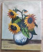 Olieverf schilderij Jan Donker 40 x 50 cm, Antiek en Kunst, Ophalen