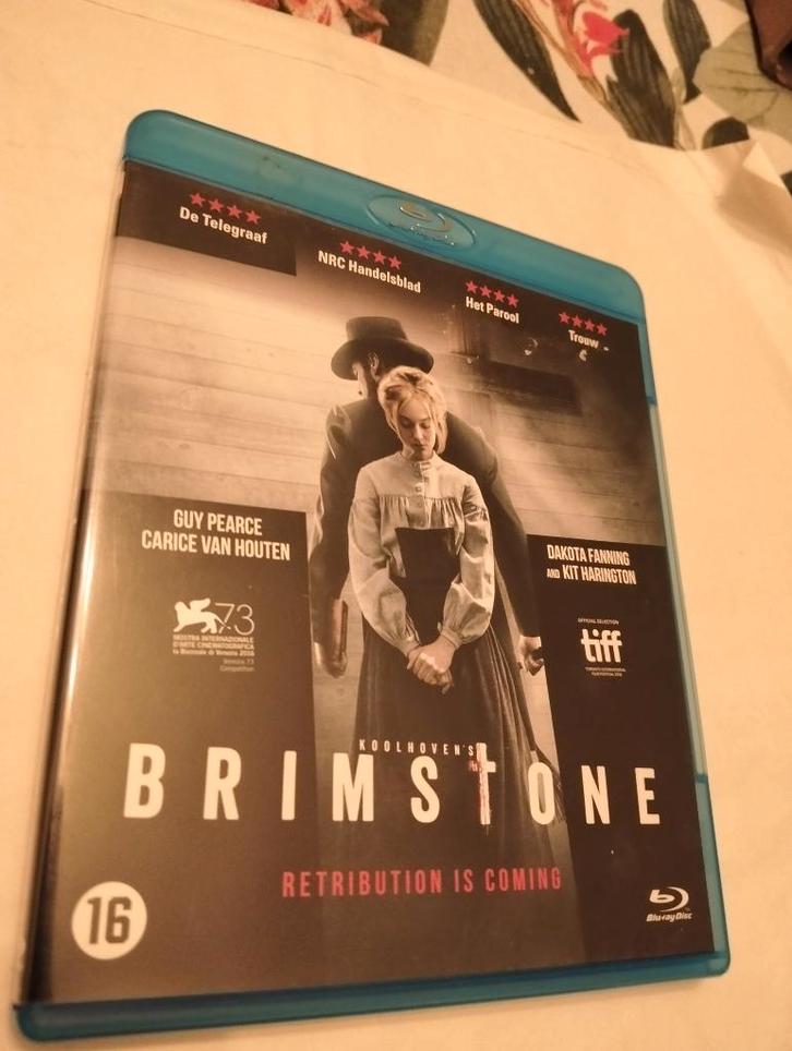 Blu ray Brimstone NLO Dakota Fanning, Cd's en Dvd's, Blu-ray, Zo goed als nieuw, Thrillers en Misdaad, Ophalen of Verzenden
