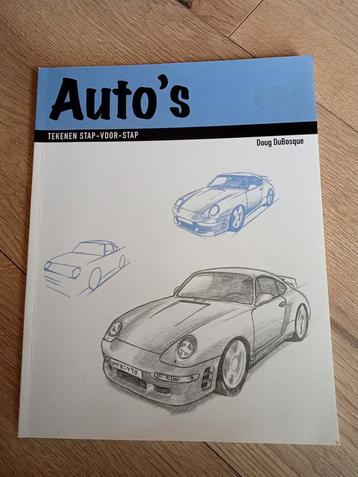 Boek over leren auto's tekenen met handige tips en ideeën beschikbaar voor biedingen