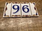 Huisnummer tegels nr 6-9-69 of 96 nieuw, Ophalen, Nieuw